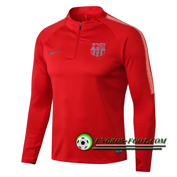 Engros-foot: Sweatshirt Training FC Barcelone Rouge 2018-2019 Thailande