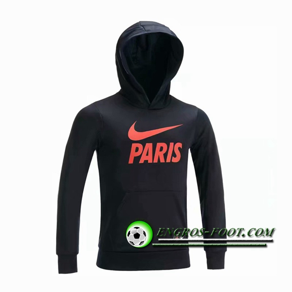 Engros-foot: Sweatshirt Training Paris PSG Noir 2018-2019 Thailande