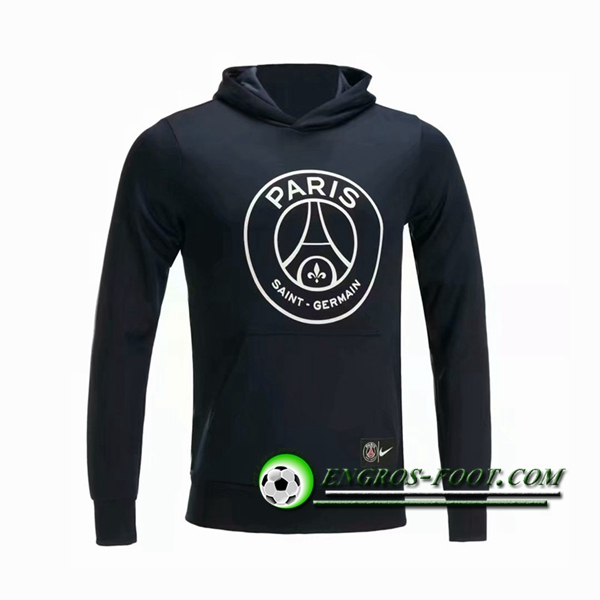 Engros-foot: Sweatshirt Training Jordan PSG Bleu Fonce 2018-2019 Thailande