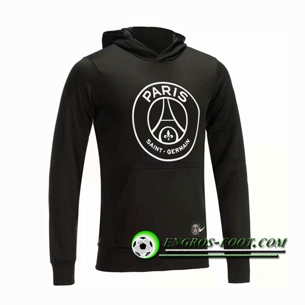 Engros-foot: Sweatshirt Training Jordan PSG Noir 2018-2019 -02 Thailande