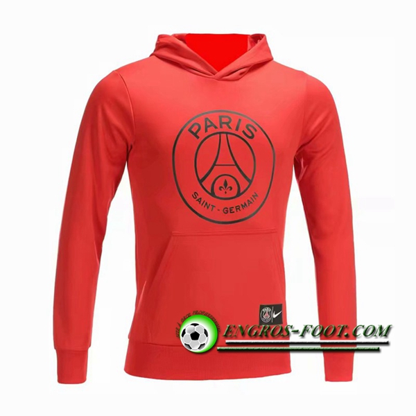 Engros-foot: Sweatshirt Training Jordan PSG Rouge 2018-2019 Thailande