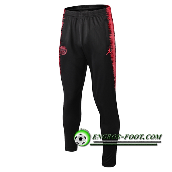 Engros-foot: Training Pantalon Foot Jordan PSG Rouge/Noir Strike Drill 2018-2019 Thailande