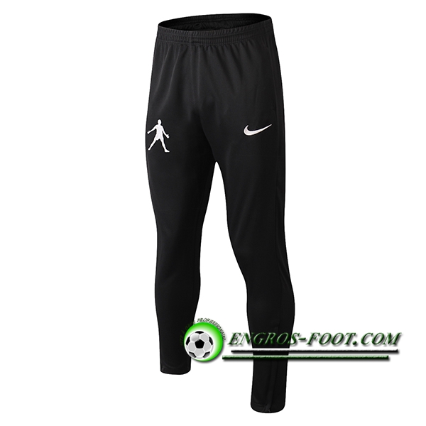 Engros-foot: Training Pantalon Foot Jordan PSG Noir/Blanc 2018-2019 Thailande