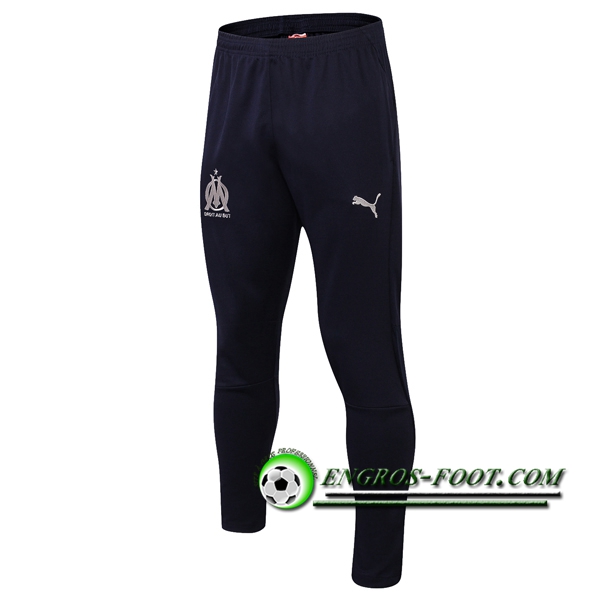 Engros-foot: Training Pantalon Foot Marseille OM Noir/Gris 2018-2019 Thailande