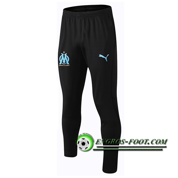 Engros-foot: Training Pantalon Foot Marseille OM Noir/Bleu 2018-2019 Thailande