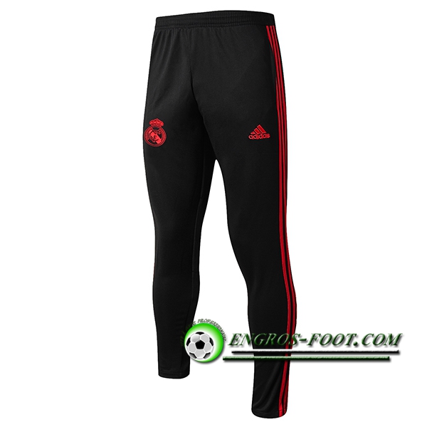 Engros-foot: Training Pantalon Foot Real Madrid Noir/Rouge 2018-2019 Thailande