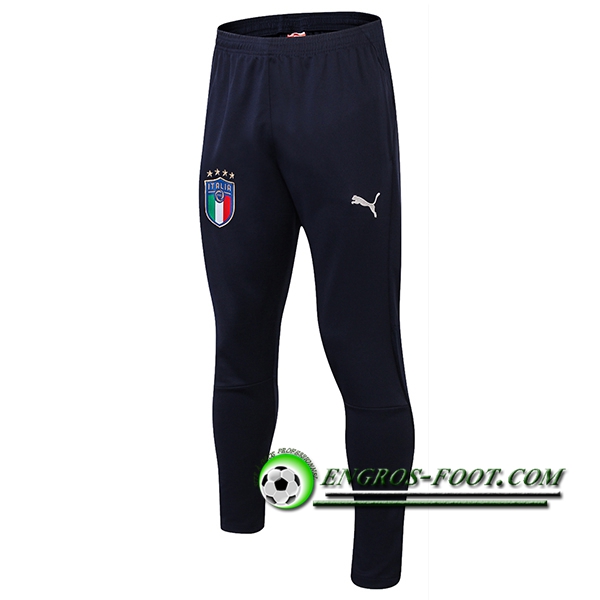 Engros-foot: Training Pantalon Foot Italie Bleu Fonce 2018-2019 Thailande