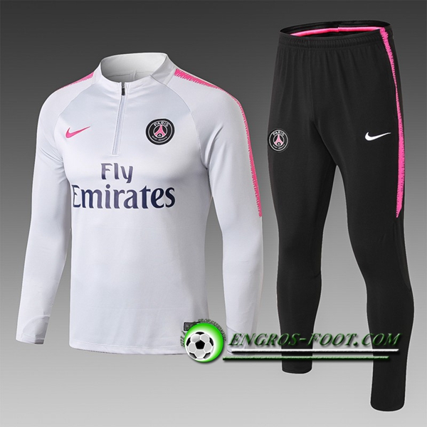 Engros-foot: Ensemble Survetement Foot PSG Enfant Gris 2018-2019 Thailande