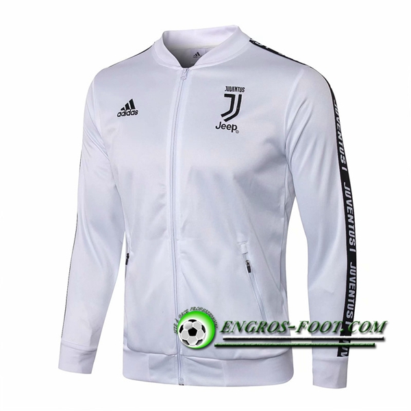 Engros-foot: Veste Foot Juventus Blanc 2018-2019 Thailande