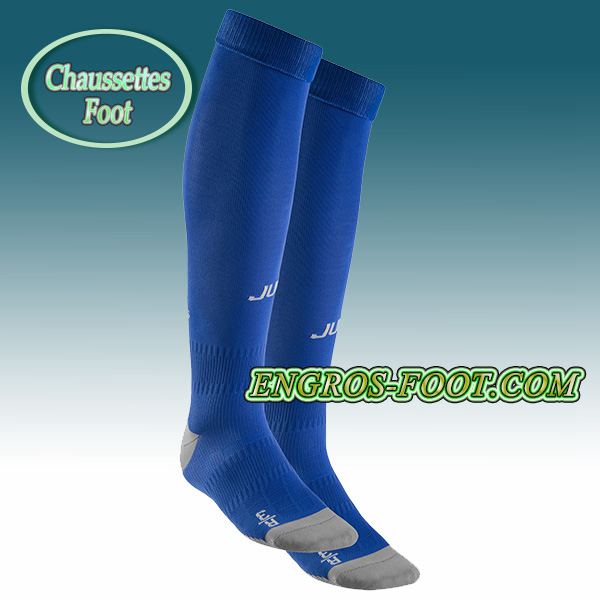 Engros-foot: Chaussettes Foot Juventus Bleu 2016 2017 Exterieur Thailande