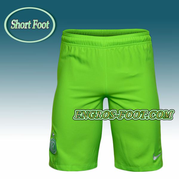 Engros-foot: Short Foot Inter Milan Vert 2016 2017 Third Thailande