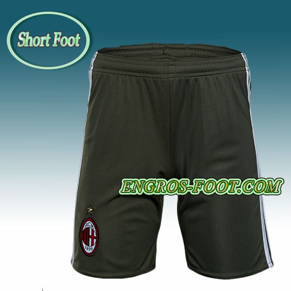 Engros-foot: Short Foot Milan AC Marron 2016 2017 Third Thailande