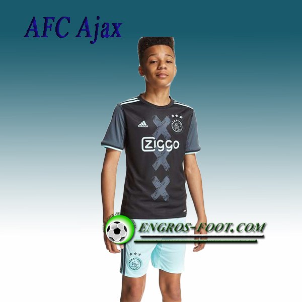 Engros-foot: Ensemble Maillot Foot AFC Ajax Enfant Exterieur 2016 2017 Thailande