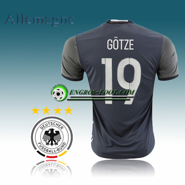 Engros-foot: Maillot Foot Equipe de Allemagne Exterieur 2016/17 - GOTZE 19