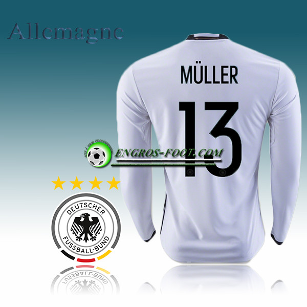 Engros-foot: Maillot de Foot Manche Longue Allemagne Domicile 16-17 - MULLER 13