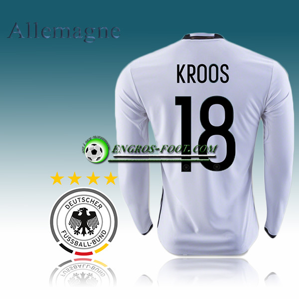 Engros-foot: Maillot de Foot Manche Longue Allemagne Domicile 2016 2017 - KROOS 18