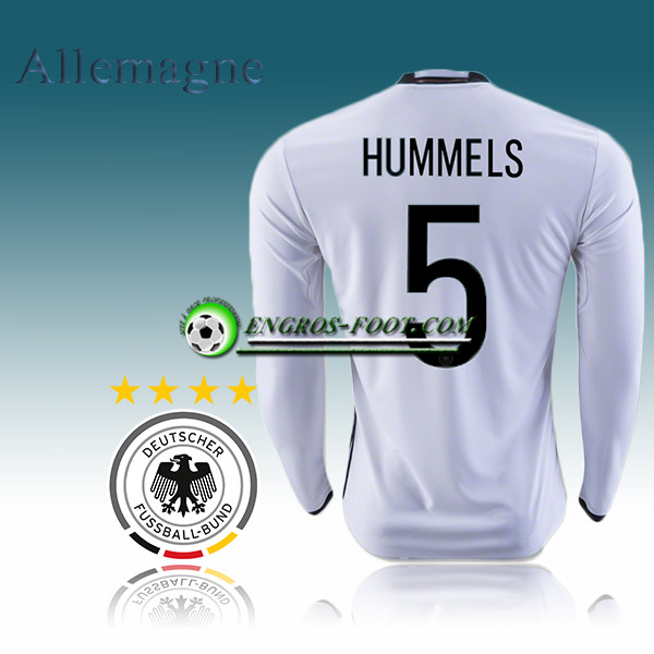 Engros-foot: Maillot de Foot Manche Longue Allemagne Domicile 2016/2017 - HUMMELS 5