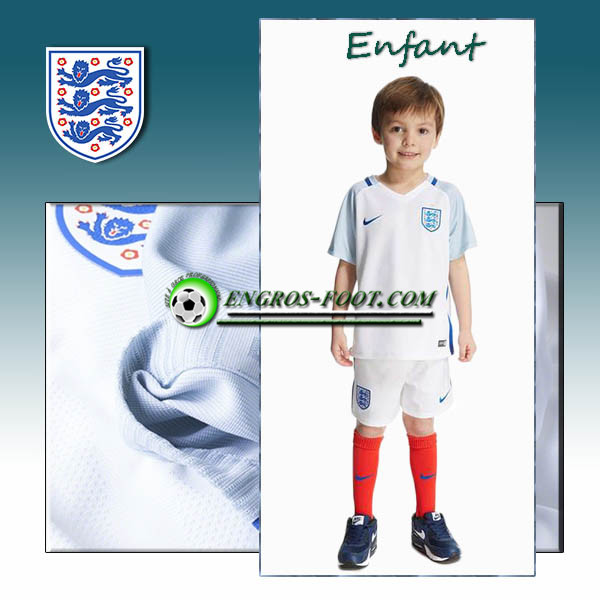 Engros-foot: Maillot de Foot Enfant Angleterre Domicile 2016 17 Thailande