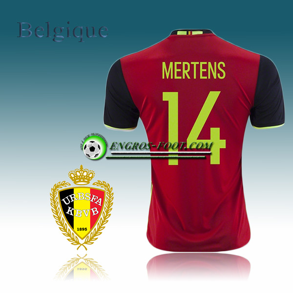 Engros-foot: Maillot de Foot Belgique Domicile 16 17 - MERTENS 14