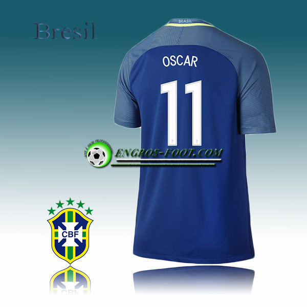 Engros-foot: Maillot Equipe de Bresil Foot Exterieur 2016/17 - OSCAR 11