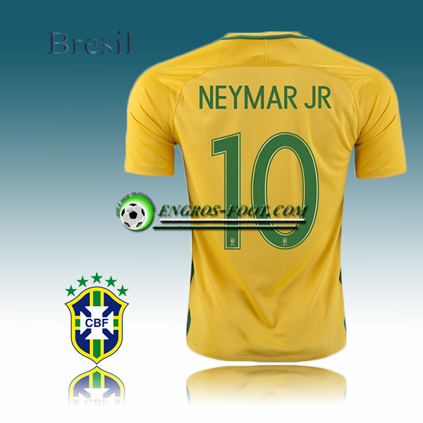 Engros-foot: Maillot Equipe de Bresil Foot Domicile 16/17 - NEYMAR JR 10