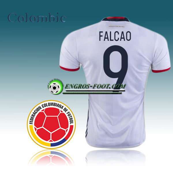 Engros-foot: Maillot Foot Colombie Domicile 2016-2017 - Falcao 9