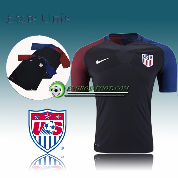 Engros-foot: Maillot Foot Equipe de Etats Unis Exterieur 2016 17 Thailande