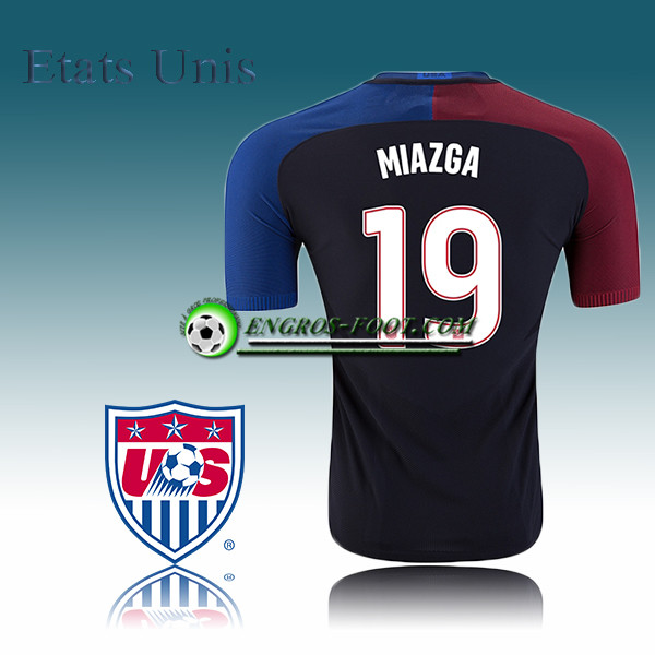 Engros-foot: Maillot Foot Equipe de Etats Unis Exterieur 2016/2017 - MIAZGA 19