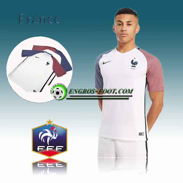 Engros-foot: Maillot Equipe de France Exterieur 2016-2017 Thailande