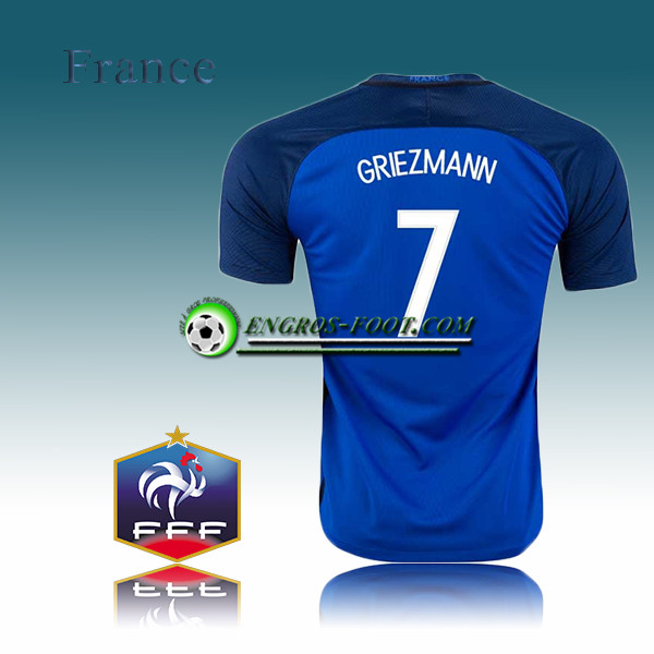 Engros-foot: Maillot Equipe de France Domicile 16/17 - GRIEZMANN 7