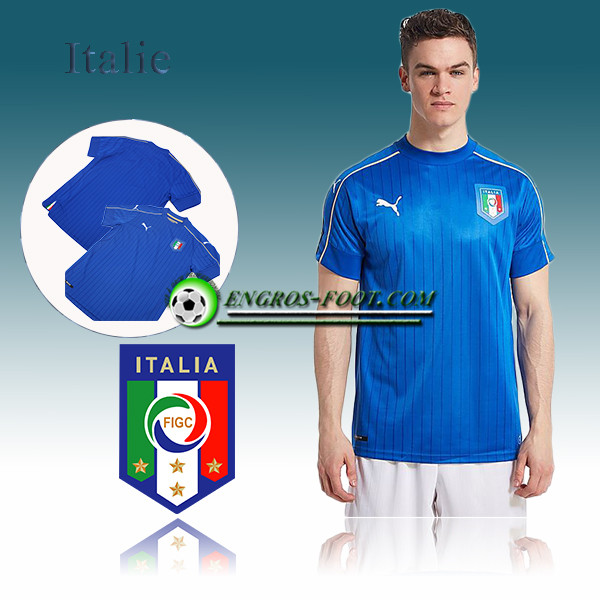 Engros-foot: Maillot Equipe de Italie Domicile 2016/17 Thailande