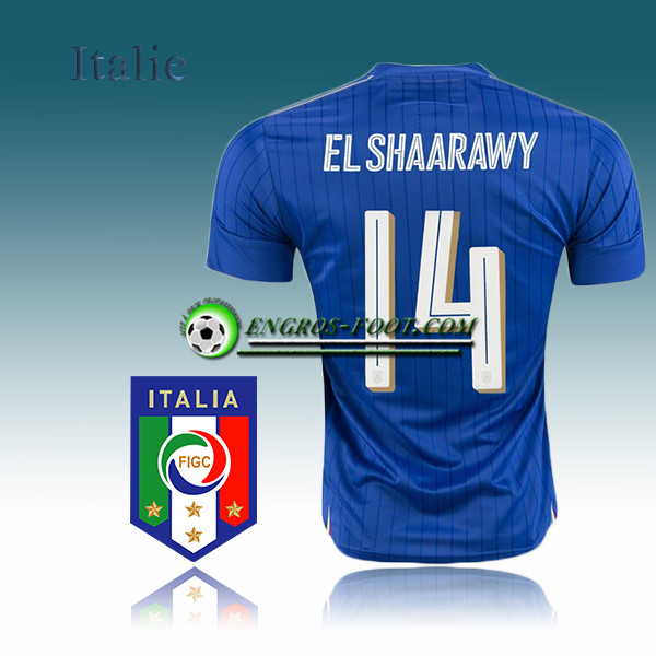 Engros-foot: Maillot Equipe de Italie Domicile 16 17 - ELSHAARAWY 14