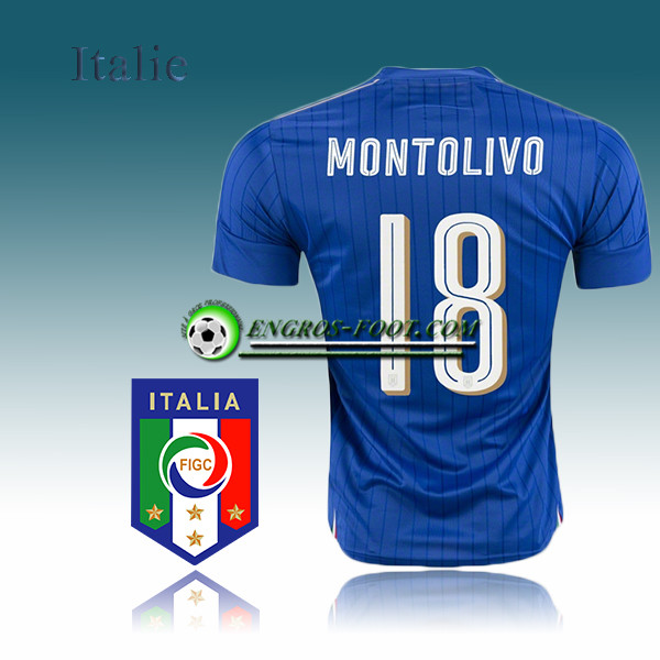 Engros-foot: Maillot Equipe de Italie Domicile 16-17 - MONTOLIVO 18