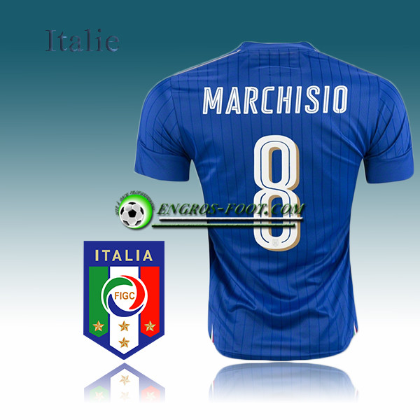 Engros-foot: Maillot Equipe de Italie Domicile 2016/2017 - MARCHISIO 8