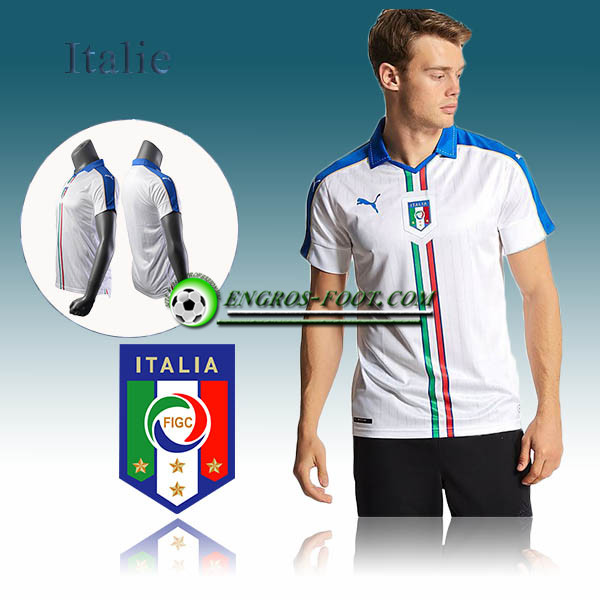 Engros-foot: Maillot Equipe de Italie Exterieur 2016 17 Thailande