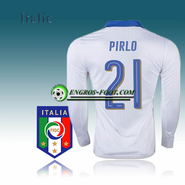 Engros-foot: Maillot Manche Longue Foot Italie Exterieur 2016/17 - PIRLO 21