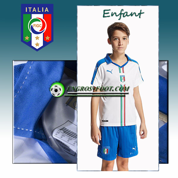 Engros-foot: Maillot de Foot Enfant Italie Exterieur 2016 2017 Thailande