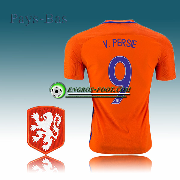 Engros-foot: Maillot Foot Equipe Pays-Bas Domicile 2016/17 - V.PERSIE 9