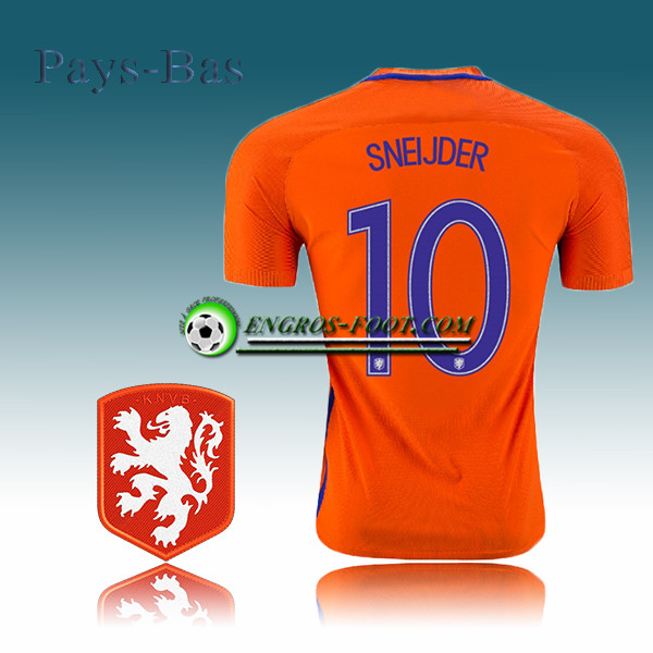 Engros-foot: Maillot Foot Equipe Pays-Bas Domicile 2016 17 - SNEIJDER 10