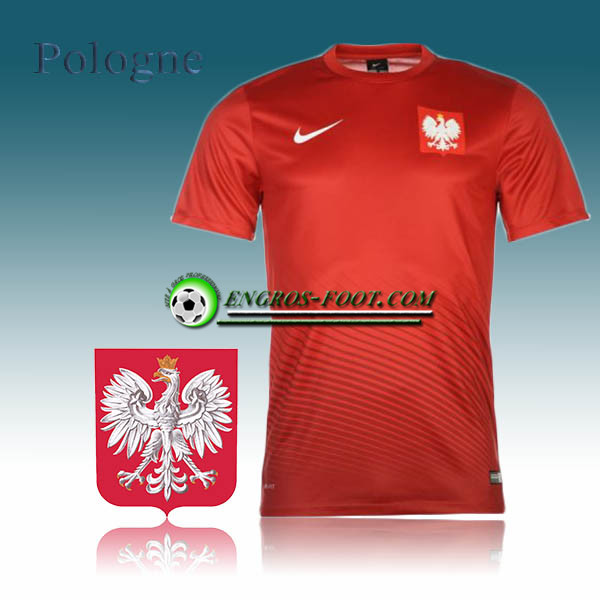 Engros-foot: Maillot Equipe de Pologne Exterieur 2016/2017 Thailande