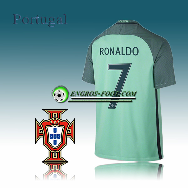 Engros-foot: Maillot Equipe Portugal Exterieur 16-17 - RONALDO 7