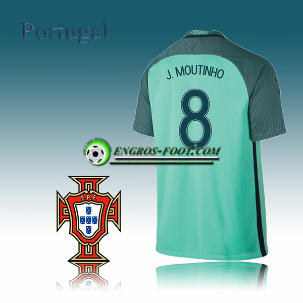 Engros-foot: Maillot Equipe Portugal Exterieur 16/17 - J.MOUTINHO 8