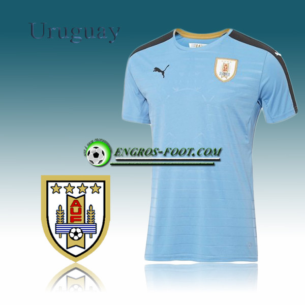 Engros-foot: Maillot Equipe de Uruguay Domicile 16 17 Thailande