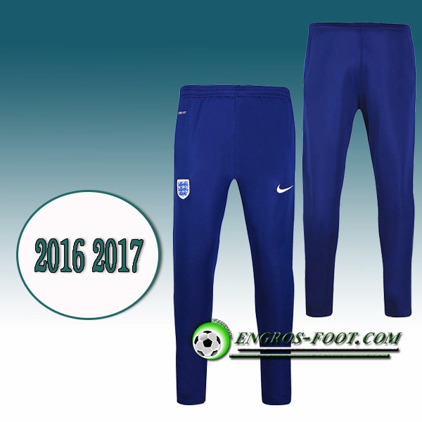 Engros-foot: Pantalon Training Angleterre Bleu 2016 2017 Thailande