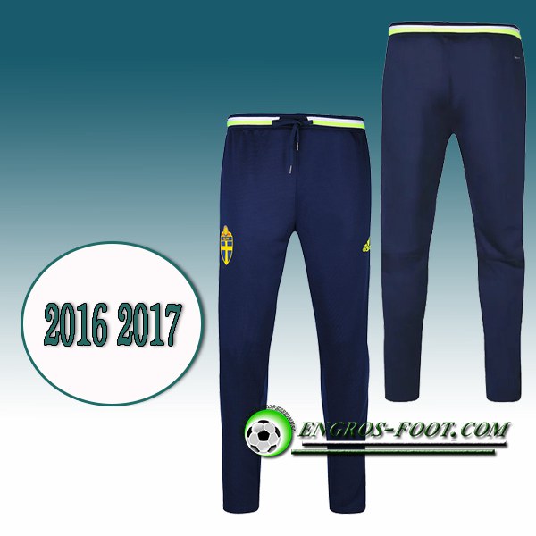 Engros-foot: Pantalon Training Suede Noir 2016 2017 Thailande