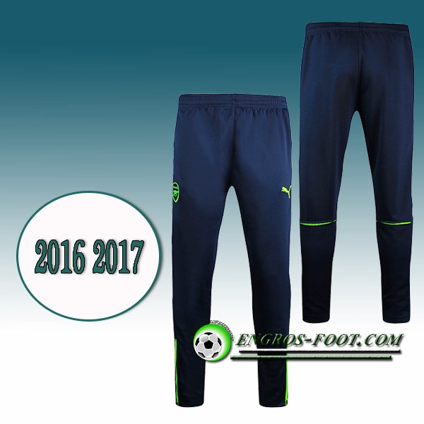 Engros-foot: Pantalon Training Arsenal Bleu/Marine 2016 2017 Thailande