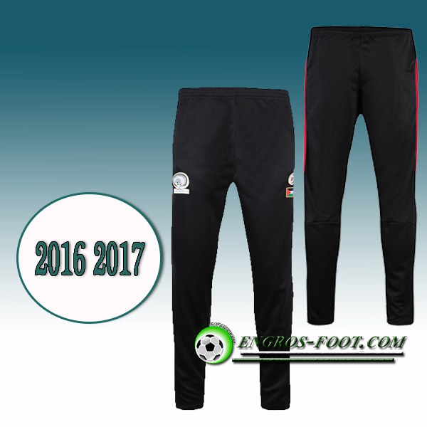 Engros-foot: Pantalon Training Palestine Noir 2016 2017 Thailande