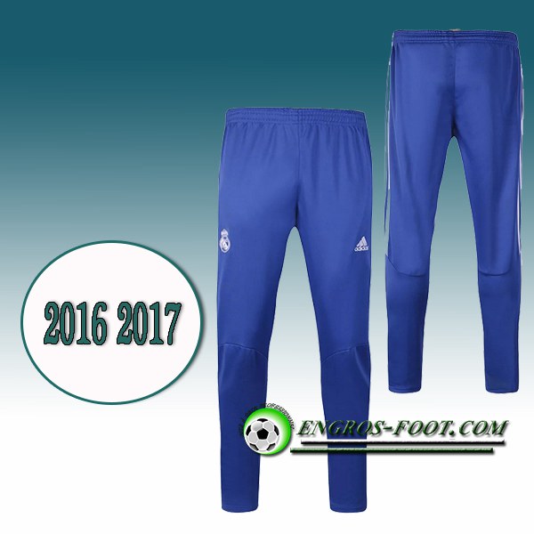 Engros-foot: Pantalon Training Real Madrid Bleu 2016 2017 Thailande