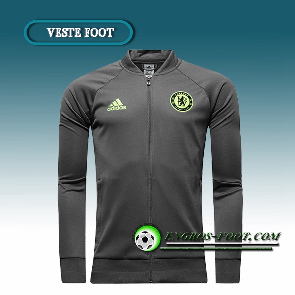 Engros-foot: Veste Foot FC Chelsea Gris 2016 2017 Thailande