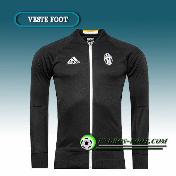 Engros-foot: Veste Foot Juventus Noir 2016 2017 Thailande